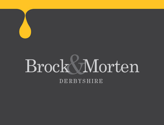 brock and morten cold pressed rapeseed oil, branding, logo design, derbyshire
