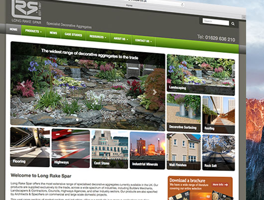 long rake spar efficient website navigation design
