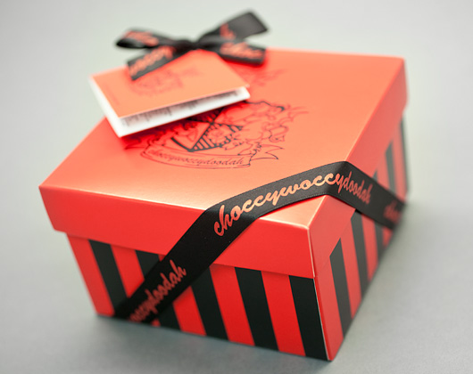 chocolate box print design bakewell