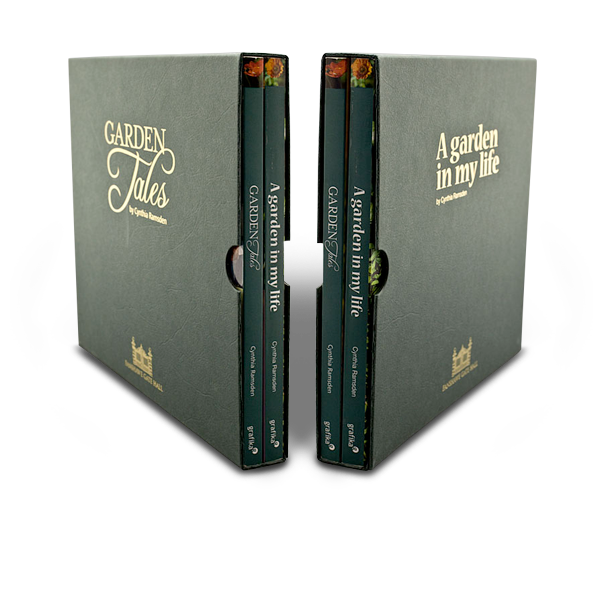 garden tales, a garden in my life, cynthia ramsden, box set, book, publishers, publishing, derbyshire, sheffield, bakewell, chesterfield, print